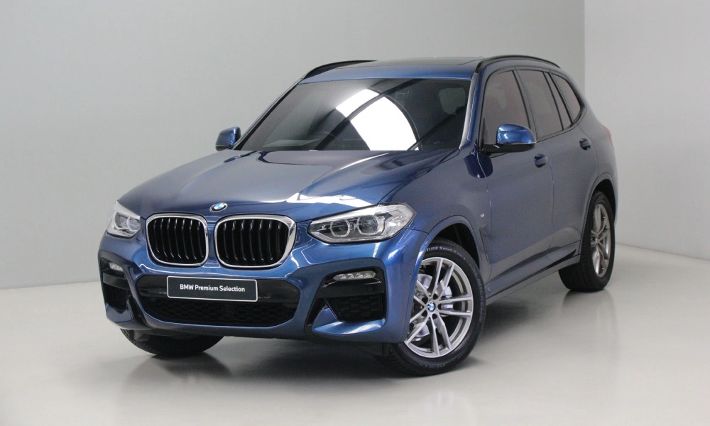 BMW X3 20d Msport สีน้ำเงิน-01